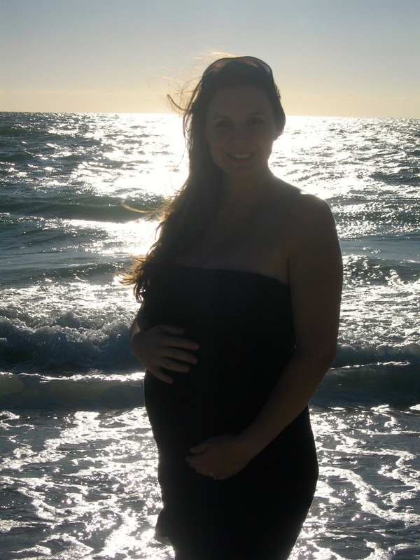 pregnant by the water