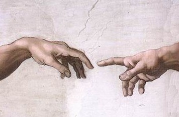 Hand of God and Adam