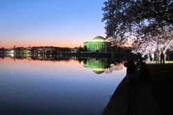 Jefferson Memorial Sunrise at the DC Tidal Basin